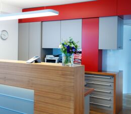 Eine angenehme Atmosphäre und dabei die beste orthopädische Behandlung ist der Anspruch und das Selbstverständnis der Orthopädie am Bahnhof in HamburgBlankenese